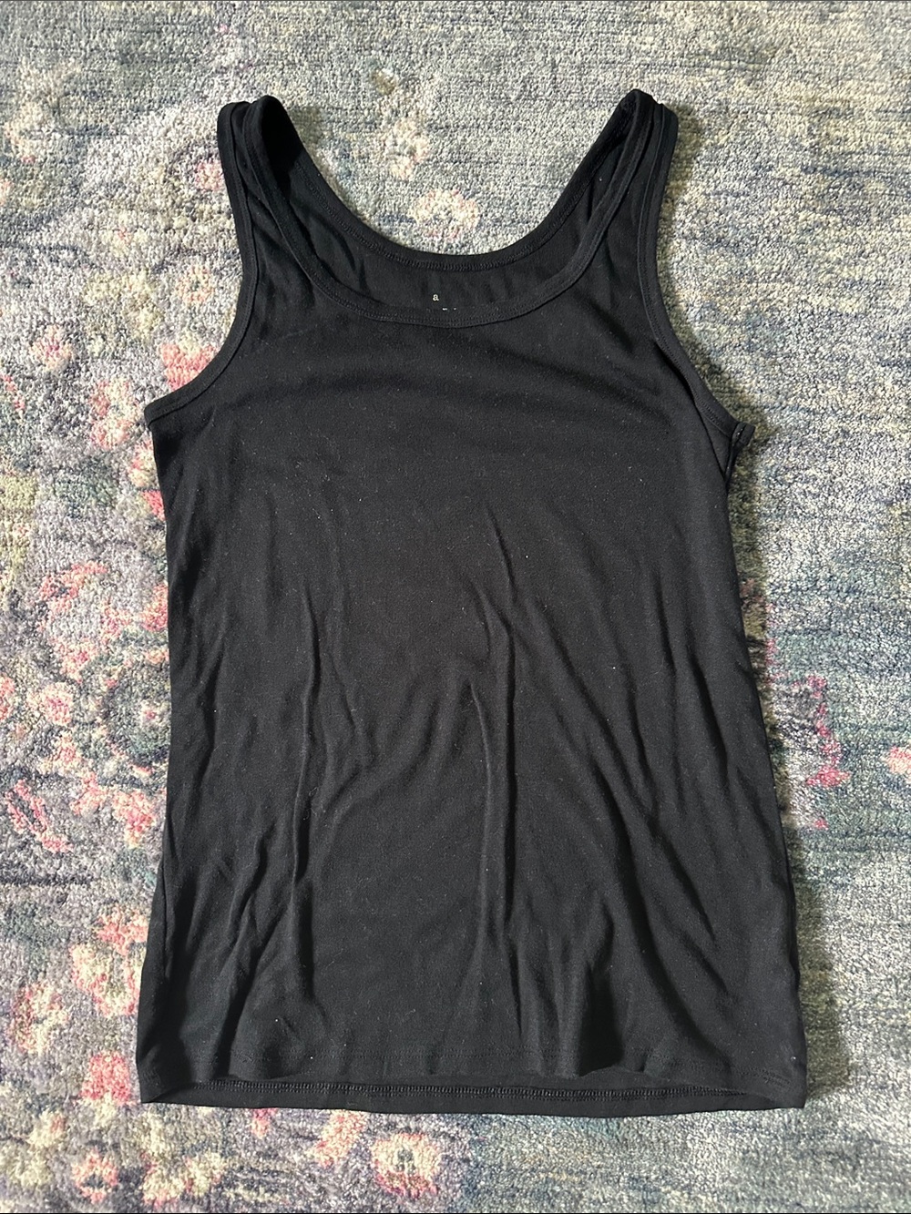 A New Day Basic Black Women's Tank Top - Versatile Everyday Layer Medium